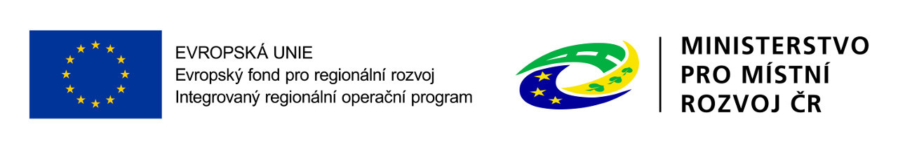Logo Evropský fond pro regionální rozvoj, Integrovaný regionální operační program