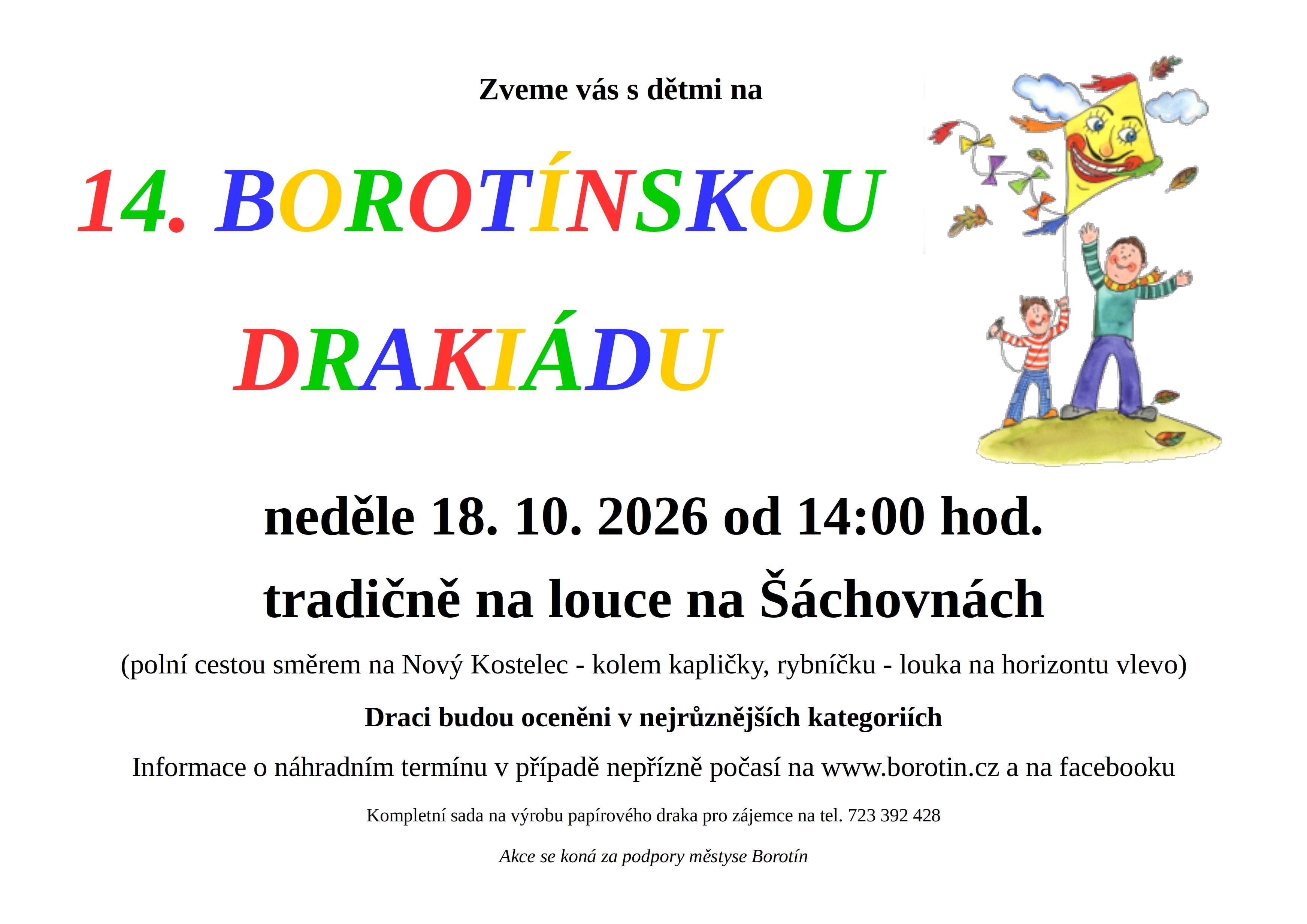 14. borotínská drakiáda
