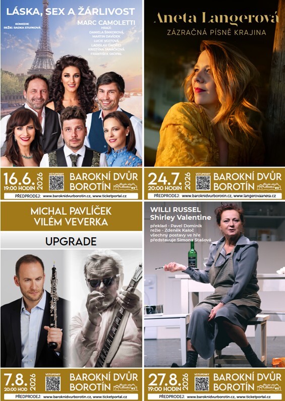 Akce na Barokním dvoře Borotín