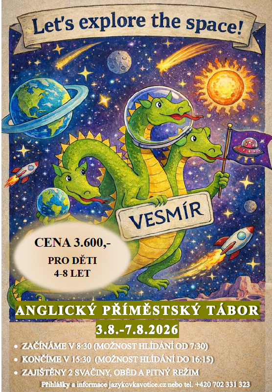 Anglický příměstský tábor