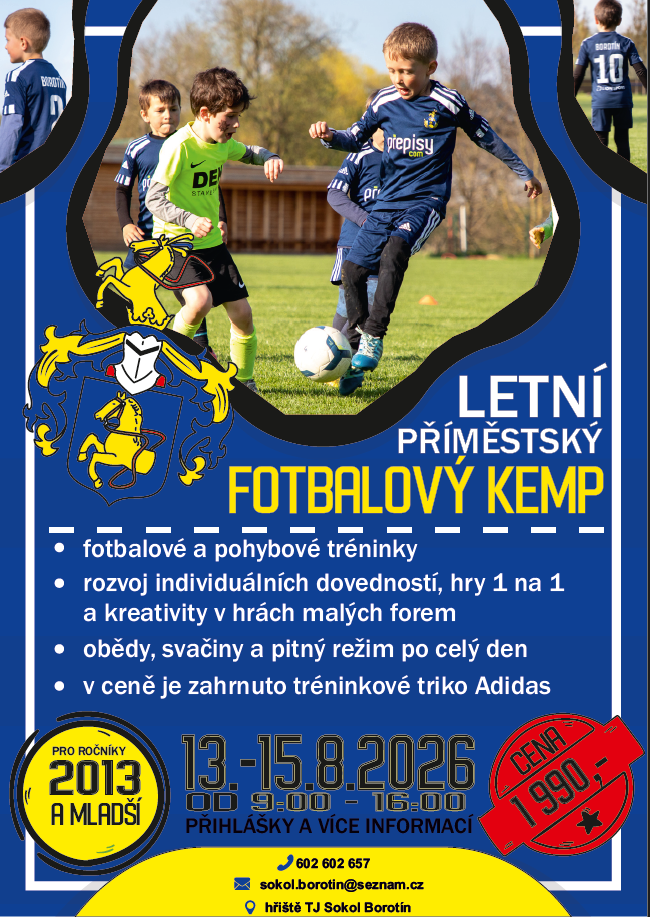 Letní příměstský fotbalový kemp